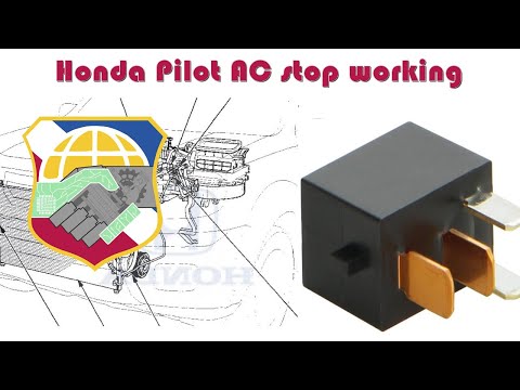 Honda Pilot AC stop working – How to troubleshoot HVAC compressor relay G8HL-H71 – Air condition