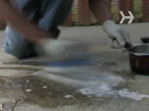 how to get rid of oil leak on driveway