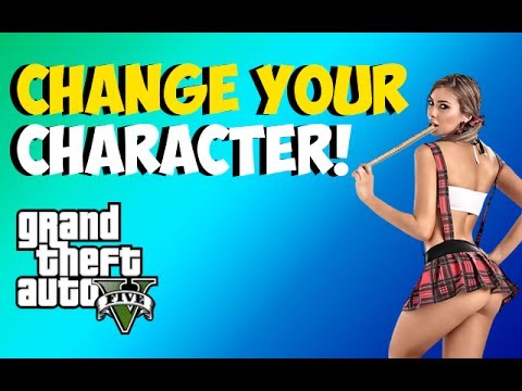 how to change skin colour on gta v