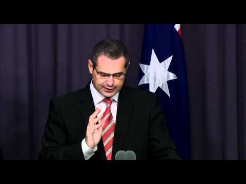 Julia Gillard and Stephen Conroy press conference 28 Feb 2012