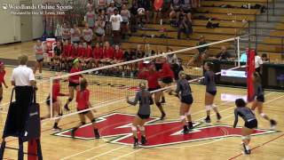 The Woodlands vs. Seven Lakes Volleyball Highlights