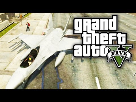 how to drive a jet in gta 5