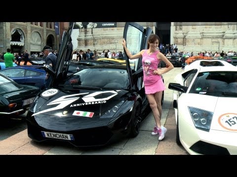 Lamborghini 50th Anniversary: the girls, cars and owners – Auto Express