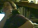 davinci the blue crowned conure laughing as we are playing getcha.