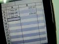 BenQ E72 Smartphone - Opening Excel file BenQ E72 Smartphone - Opening Excel file