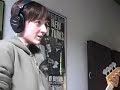 kiddo in the studio