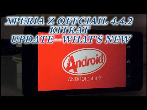 Xperia Z Official 4.4.2 Kitkat Update