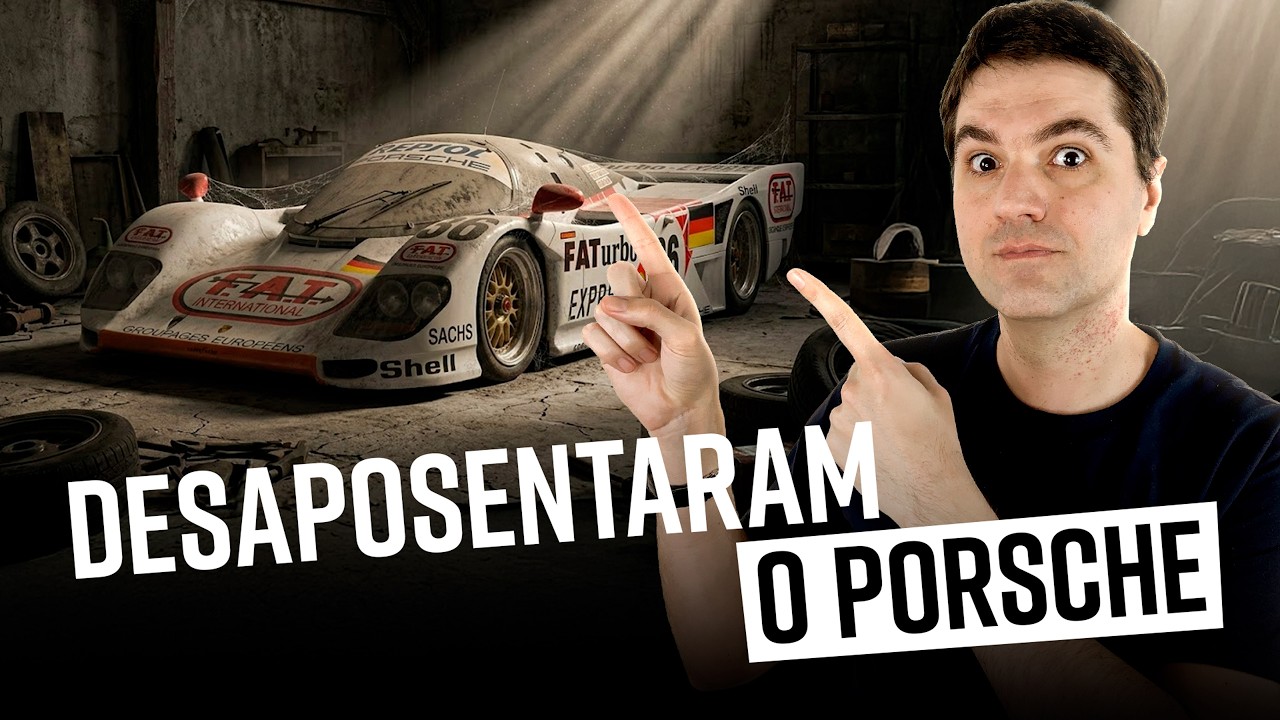 Dauer 962 - O Carro de Rua com DVD Player que Venceu Le Mans #porsche #racing #automobilismo