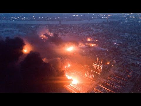 China: ber 40 Tote durch Explosion in Industriepar ...