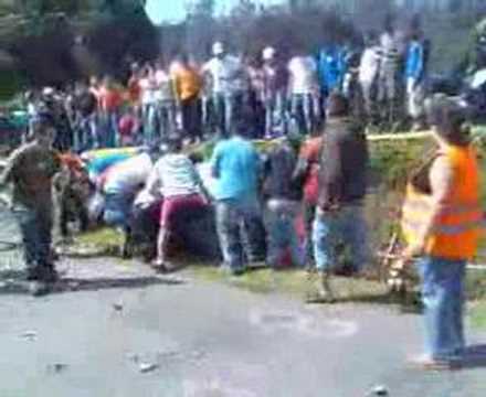 Accidente AX 38º Rallly Ferrol (2007)