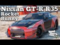 Nissan Skyline R35 RocketBunny para GTA 5 vídeo 3