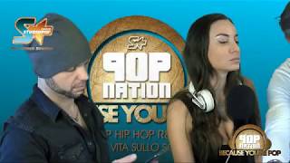 il programma Pop nation in diretta