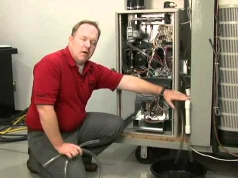 how to drain furnace