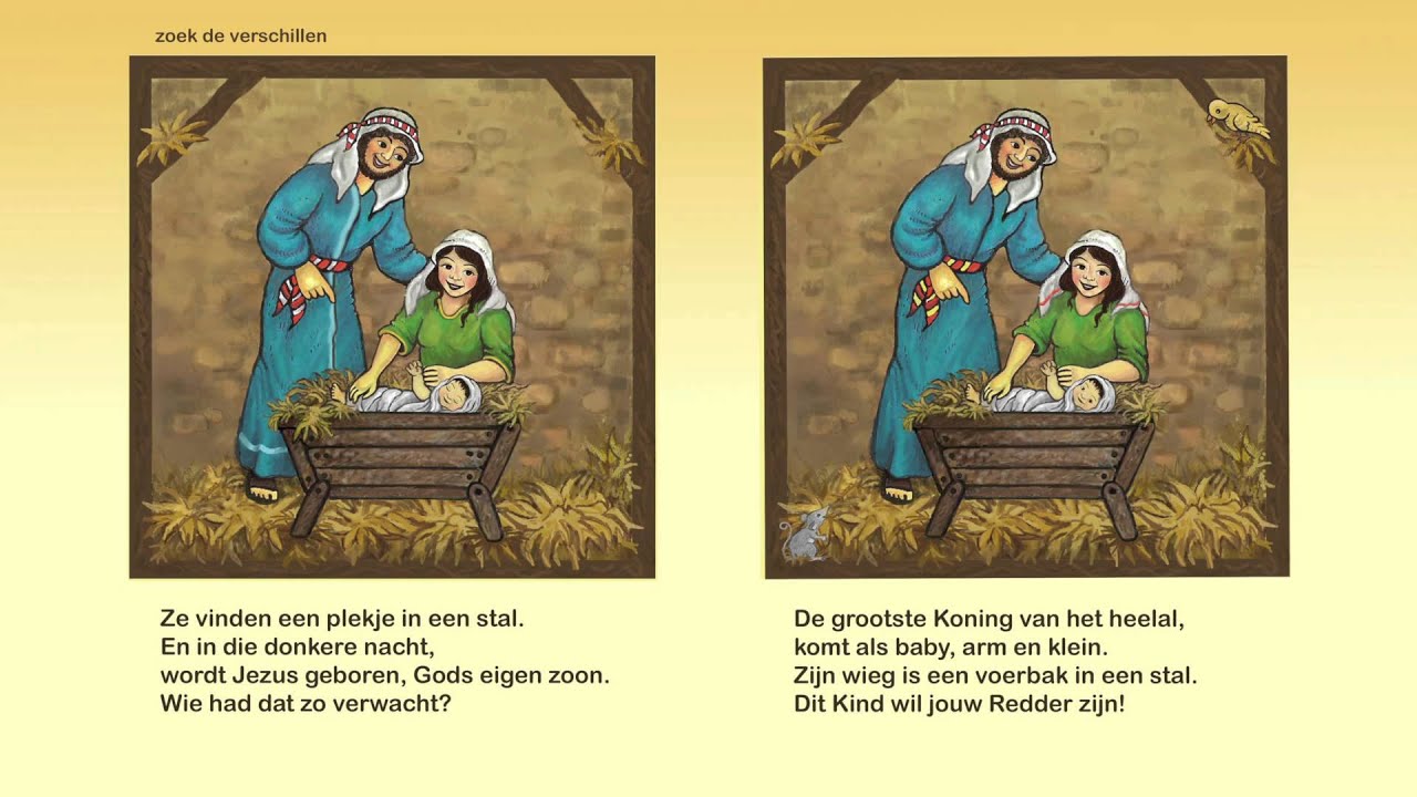 Kinderlied: Jezus is geboren