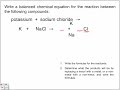 The following episode looks at the type of reaction called Single Displacement reactions. These reactions involve single molecules in the reactants and a different single molecule in the products. Keep in mind that if a metal is single in the reactants, the other metal will become single in the products (AS LONG AS if it follows the Activity series for metals). If a non-metal is single in the reactants , the other non-metal will be single in the products. Don't forget the cross over rule when writing the ionic compound. Download this episode for free from iTunes by typing the word 