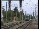 SNCF 416535 and 416713 with steel train in Noertzange