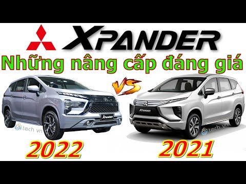 So sánh Xpander 2022 và Xpander 2021 | Những nâng cấp đáng giá của Mitsubishi Xpander 2022