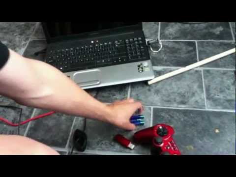 how to sync quick act ps3 controller