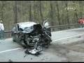 Unfall B169 2 PKW LKW