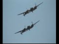The P-38 Lightnings engine sounds The P-38 Lightnings engine sounds