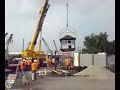 Pinxton signal box removal