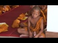 เณรนั่งสมาธิ ขำขำนะ