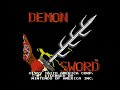dan and bob fly through the trees pwning a crapton of undead foes in demon sword for the nes!
