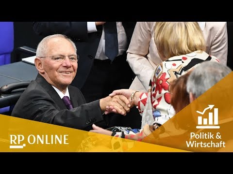 Bundestag: Wolfgang Schuble ist neuer Bundestagspr ...