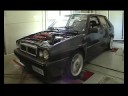 Lancia Delta Integrale 16V on dyno Lancia Delta Integrale 16V on dyno