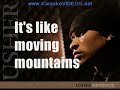 Usher - Moving Mountains [Karaoke]