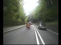 A5 Wales Honda 1800 Goldwing and overtake