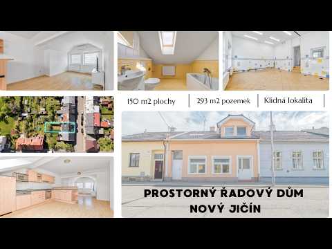 Video Řadový rodinný dům v Novém Jičíně