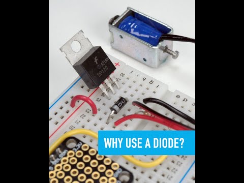 Why Your Solenoid Needs a Diode - Collin’s Lab Notes #adafruit #collinslabnotes