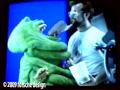 Ghostbusters II Behind The Scenes Slimer Licking & Sliming Tim Lawrence