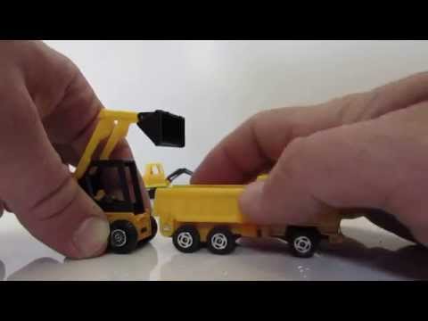welly tractors and excavator die cast toys טרקטור