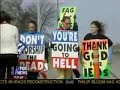 Fred Phelps supporter on Hannity &amp; Colmes