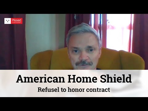 American Home Shield - Refusel to honor contract