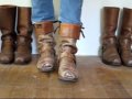 OLD FRYE HARNESS BOOTS