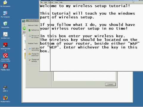 how to turn on wzc service windows xp