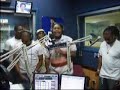 kimberly dopson, ziggy ranking, jah son, kimba and maximus dan singing their tracks on livity riddim (madmen) on the reggae link next 99.1 fm