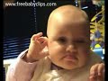 Baby making a funny face. - Thumb #1