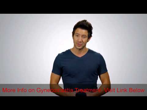 how to cure gynecomastia at home