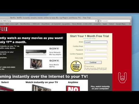 how to netflix on sony blu ray