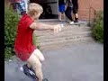 Funny guy drops his paints Funny guy drops his paints