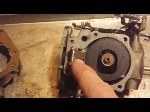 how to adjust the carburetor on a johnson outboard motor