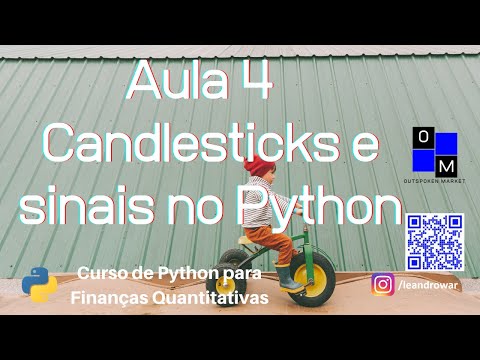 Aula 4 - Candlesticks e sinais no Python - Python para Finanças Quantitativas