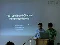YouTube Brand Channel Recommendations YouTube Brand Channel Recommendations