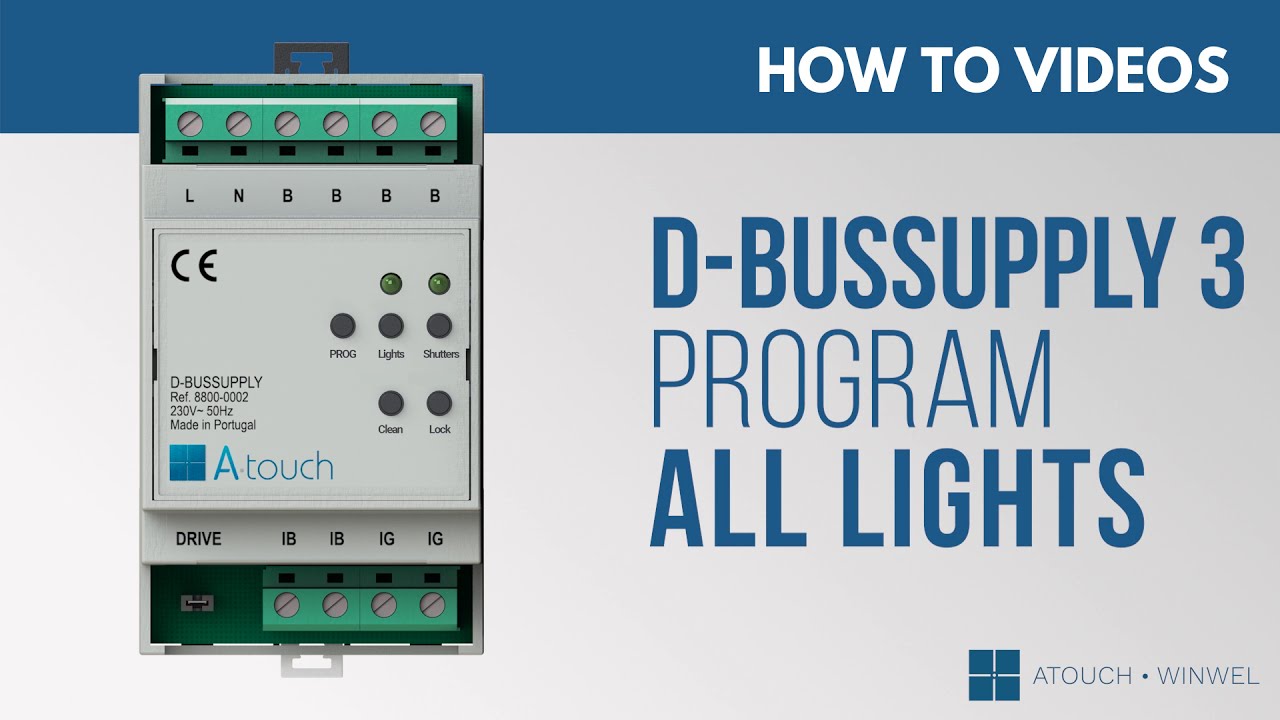 Como colocar todas as luzes em programação