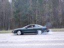 Pontiac Firebird burnout