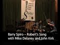 barry spiro singer/songwriter sings his song 